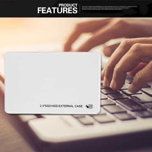 2.5 inch External HD Case USB3.0 to SATA HDD SSD Case 5Gbps SD Disk Case HDD Drive Enclosure for Notebook Desktop PC