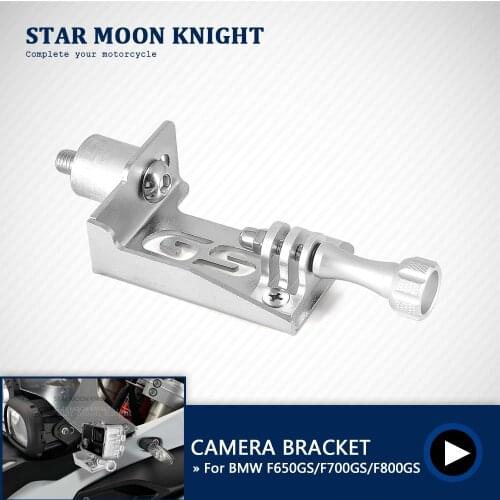Motorcycle Driving Recorder BikeGP Recorder Holder For GoPro Camera Bracket CamRack For BMW F650GS F700GS F800GS F 700 800 GS