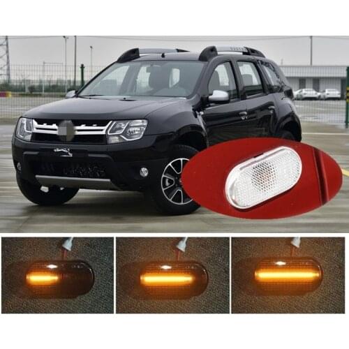 Dynamic LED Indicator Side Marker Turn Light Signal Suitable for Renault Dacia Duster MK1 H79 2010-2018 Dokker 2012