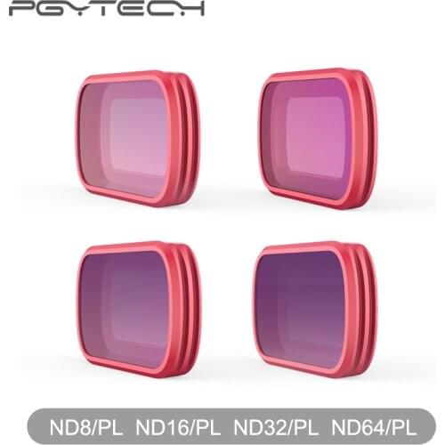 PGYTECH Osmo Pocket Filters ND8-PL ND16-PL ND32-PL ND32-PL Filters SET for DJI Osmo Pocket Profesional Accessories
