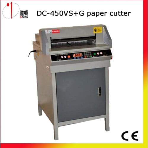 DC-450VS+G electric paper guillotine machine,450 paper cutting machine,450mm paper cutter machine with high quality HOT SALES