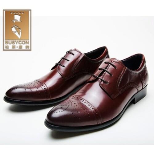 Leather Shoes Men
