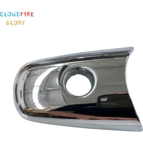 CloudFireGlory Door Handle Escutcheon Chrome 80646-1BA0A 806461BA0A For Infiniti QX60 QX70 QX80 2014-2019 EX35 2008-2012