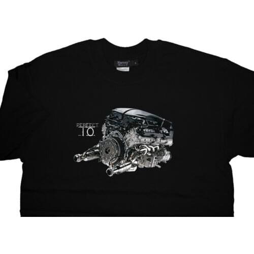 German Car M5 E60 Engine Best Quality Unique Design 2019 Summer New Arrvial Summer Style Fashion Men Funny Tee Shirts