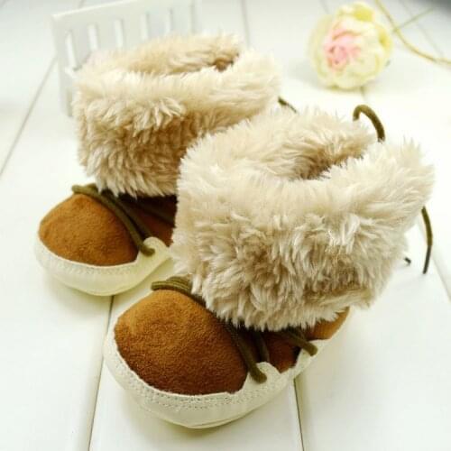 NEW style 1pair antislip cotton-padded winter Warm Baby Shoes, prewalker snow Boots,Kids shoes