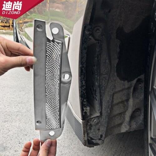Suitable for 18-21 BMW new 5 series mudguard 52528li530li540li modified body exhaust hood stainless steel