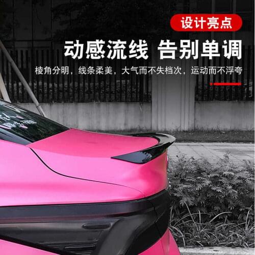 It is suitable for 18-19 eight generation Camry tail to refit fever-730 non perforated top wing and non-destructive wind wing
