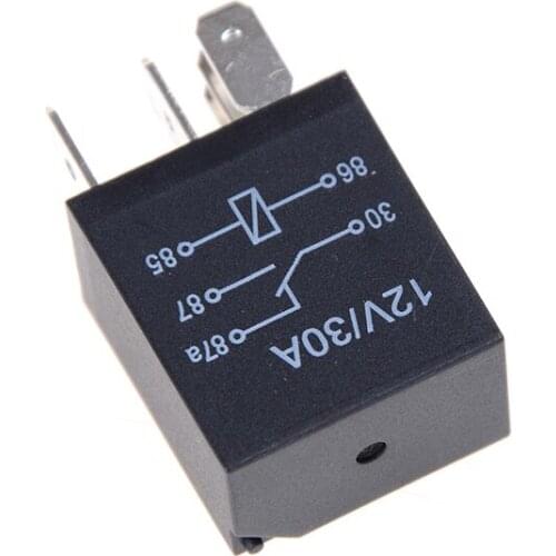 12V 5 Pin Relay 30A Car Bike Boat Spotlight Changeover