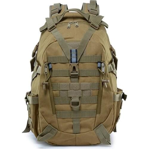 40L Camping Backpack Military Bag Men Travel Bags Tactical Army Molle Climbing Rucksack Hiking Outdoor Cycling Bag Sport