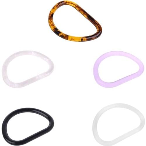 Resin Handle Replacement DIY Handbag Purse Making Bag Shopping Tote Accessories 28GD