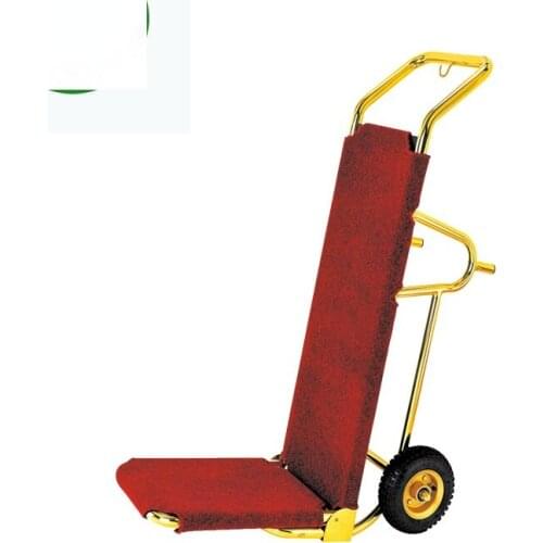 Modern design hotel lobby trolley service luggage cart
