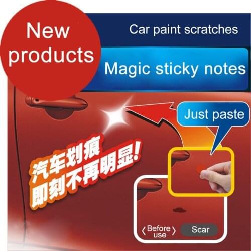 Waterproof Car Paint Scratches Stickers Sticky Notes Quick Cover Firmly Scar Paste White Black Red Silver Grey Color