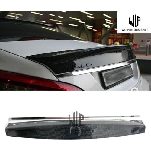 W218 High Quality Carbon Fiber Rear Spoiler Wings Car Styling For Mercedes-Benz CLS Class W218 CLS320 CLS63 Car Body Kit 2012-UP
