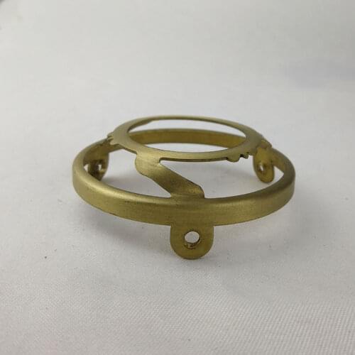 1pcs Back-end glass lampshade holder bayonet copper tripod holder holder lock socket