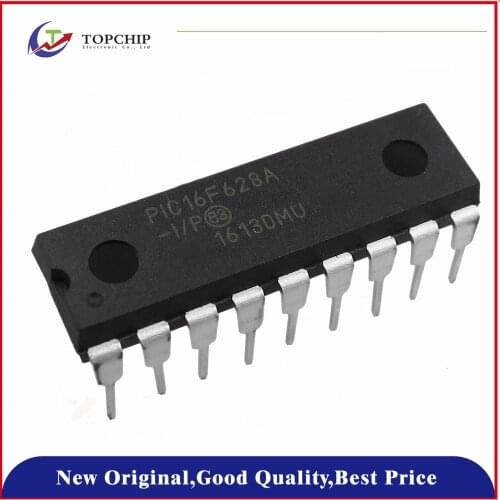 1Pcs New original PIC16F628A-I/P PIC16F628A MCU 8BIT 3.5KB FLASH 18DIP