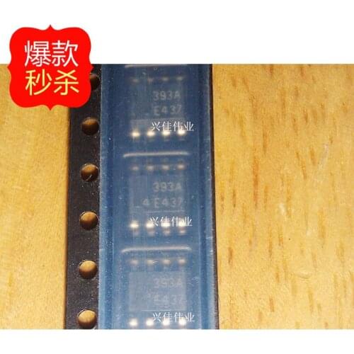 10PCS New original authentic LM393ADT 393A SOP8 dual voltage comparator