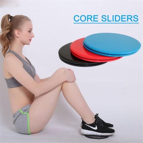 Hot Sale 2PCS Gliding Discs Slider Fitness Disc Exercise Sliding Plate For Yoga Gym Abdominal Core Training Exercise Equipment