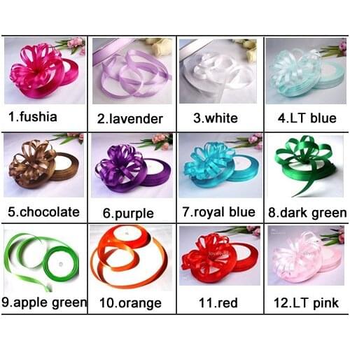 25Yard/Roll Satin Ribbons Gift Packing Supplies Bow Craft Flower Bouquet Wrapping Party Wedding Event Decoration Accessories