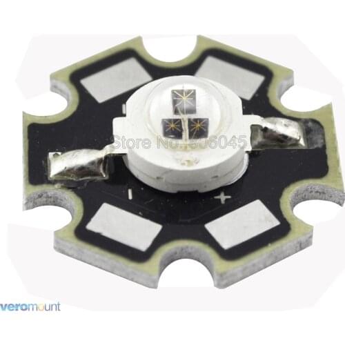 3W Infrared IR 850NM High Power LED Bead Emitter DC1.5-1.7V 1500mA with 20mm Star Platine Base