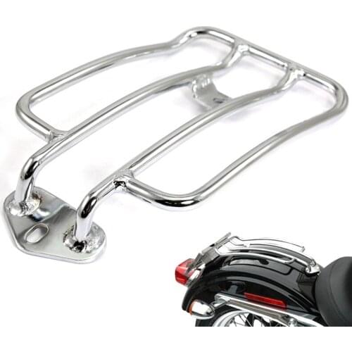 Motorcycle Luggage Rack Backrest Rear Fender for -Davidson Sportster Xl 883 Xl1200 X48