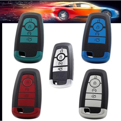 Pink Protective TPU key Case Shell Cover for Toyota Prado Highlander Camry Corolla