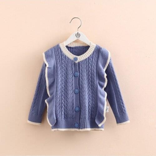 2020 Autumn Winter Kids Sweater Knit cardigan Children New Year Clothing Boys Girls Cotton Pullover Baby Costumes SD71