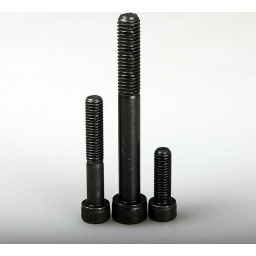 DIN912 Low Price HEXAGON SOCKET HEAD CAP SCREWS Class 12.9 Black High Quality M8*10/12..160mm