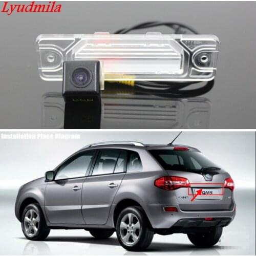 Lyudmila FOR Renault Samsung QM5 2008~2013 Car Rear View Camera / Parking Camera / Reverse Back up Camera HD CCD Night Vision