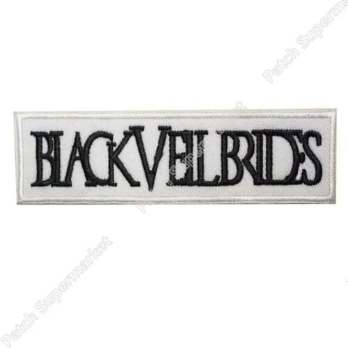 BLACK VEIL BRIDES Iron On On Patch TRANSFER MOTIF APPLIQUE Rock Punk Badge