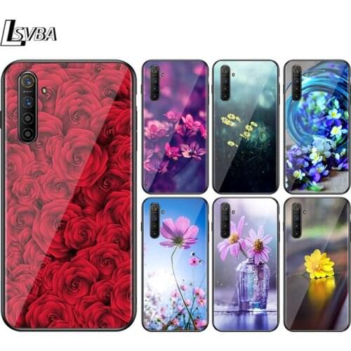 Natural flower For OPPO F5 F7 F9 F11 R9S R15 R17 RX 17 Neo K1 AX7 K3 K5T F15 A5 A9 A11X Pro Phone Case