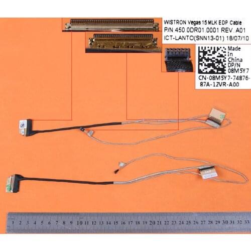 New Laptop Cable For DELL Vostro 15 3576 3578 V3578 3573 3572 ,ORG PN: 08M5Y7 450.0DR01.00 Replacement Repair Notebook LCD LVDS