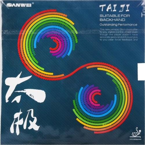 ITTF approved SANWEI TAIJI Soft Tension Sponge 40+ Table Tennis Rubber/ Ping Pong Rubber