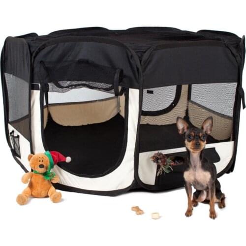 Outdoor Folding Pet Tent Dog House High Quality Durable Dog Fence For Cats Large Outdoor Dog Cage Pet Playpen Cat Dog Supplies