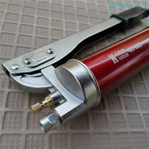 Caston high pressure grease gun manual lever self-priming barreled oil excavator automobile truck general high pressure gun