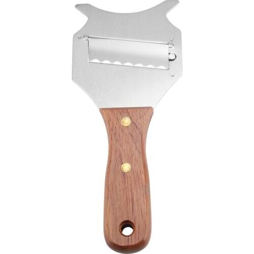 Stainless Steel Truffle Cheese Knife Slicer Adjustable Blade Chocolate Shaver Wavy Blade Dessert Cutter Knife Kitchen Gadge