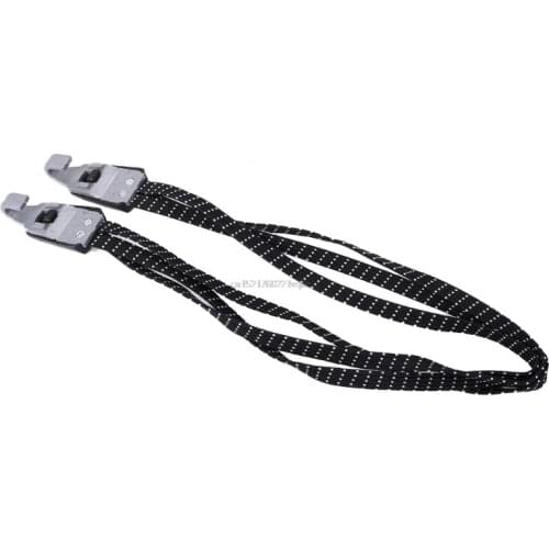 Bicycle Fixed Rope Elastic Luggage Rubber Band 3in1 Strap Hook Cycling Stacking
