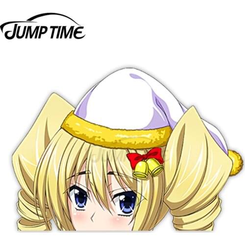 Jump Time Anime High School DxD Ravel Phenex 69 Bumper Window Helmet Vinyl Decal Peeker Car Stickers