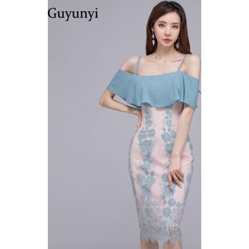 Elegant Party Lace Dress 2021 Spring Temperament Sexy Spaghetti Strap Strapless Sleeveless High Waist Tight Dress Women