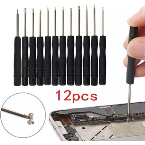 12pcs 2.0 cross small screwdriver toy screwdriver 2mm gift screwdriver mobile phone disassembly screw batch