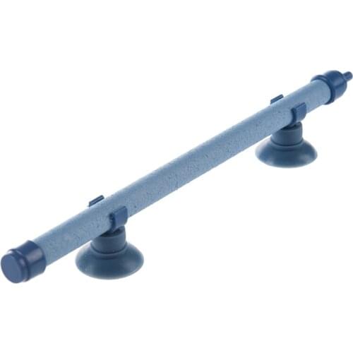 7"Airstone Bubbles Wall Tube w 2 Suction Cup for Aquarium