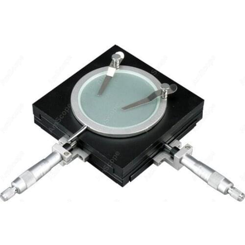 AmScope supplies 0.01mm Precise Gliding Table - Manual Stage For Microscopes