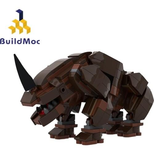 Buildmoc Movie Star Plan Mudhorn Figures 305PCS MOC Model Building Blocks Toys for Children Figure DIY Toy Kids Gifts