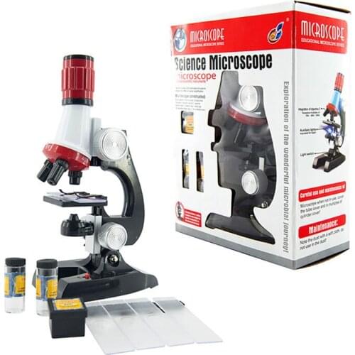 ChildrenS Microscope 1200 Times Set Scientific Experiment Teaching Aids Science Toys ChildrenS Biology Teaching Microscope U3