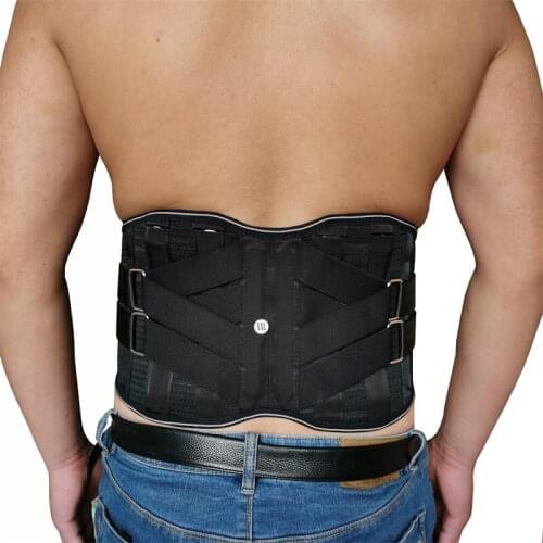 Women Men Elastic Back Lumbar Brace Support Belt Orthopedic Posture Corrector Lower Back Waist Support Corset High Quality