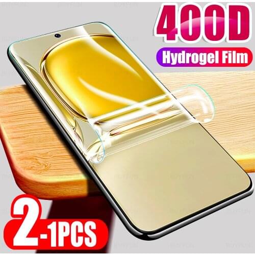 1-2Pcs Huawey Honor P50 6.5 inch Hydrogel film for Huawei P50 Pro JAD-AL50 hd front screen protectors film not glass