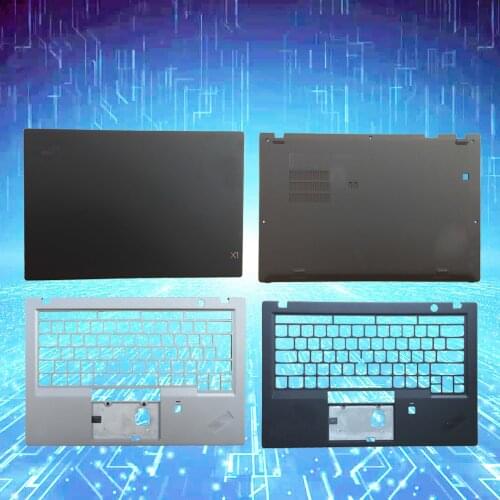 New Back Cover For Lenovo ThinkPad X1 Carbon 6th 20KH 20KG 2018 01YR430 FHD LCD Rear Top Case/ Palmrest/bottom shell 01YR421