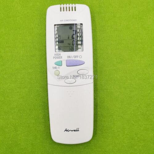 USED original remote control RCS-3MHVPAW4E for Airwell sanyo air conditioner
