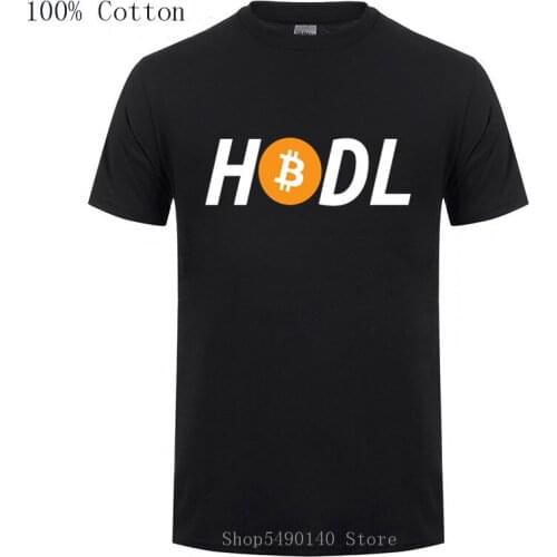 Creative Design Blockchain Ethereum Bitcoin Litecoin Hodl Popular Tagless T-Shirt Bitcoin Tshirt ETH Logo Urban Cotton Tee Shirt