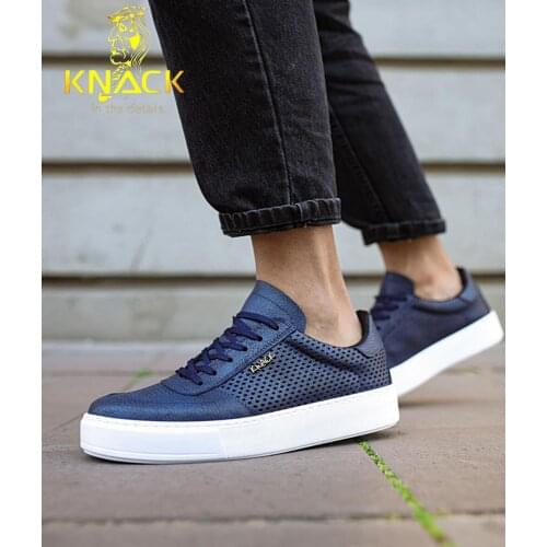 Knack Casual Male Sneakers Summer Spring Casual Hiking Breathable Man Sports Shoes Big size High Bottom Men Sneakers