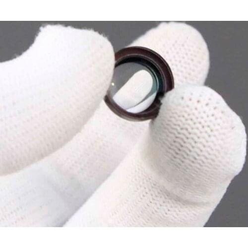 Meniscus Lens Optical Glass H-ZF2 Material Diameter 10mm Focal Length -18.2mm Prism Lens Customization